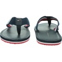 Japonki Męskie TOMMY HILFIGER Elevated Th Leather Beach Sandal FM0FM02692