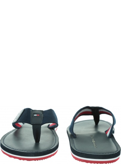 Japonki Męskie TOMMY HILFIGER Elevated Th Leather Beach Sandal FM0FM02692