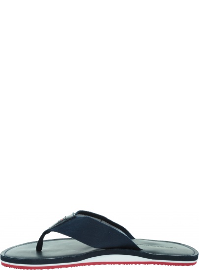 Japonki Męskie TOMMY HILFIGER Elevated Th Leather Beach Sandal FM0FM02692