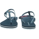 Japonki Damskie TOMMY HILFIGER Irredescent Flat Beach Sandal FW0FW04796 DW5