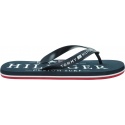 Japonki Męskie TOMMY HILFIGER Nautical Print Beach Sandal FM0FM02699 DW5