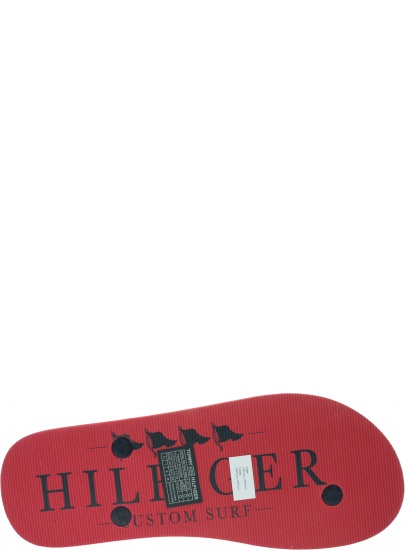 Japonki Męskie TOMMY HILFIGER Nautical Print Beach Sandal FM0FM02699 DW5