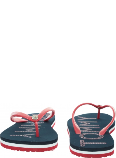 Japonki Damskie TOMMY HILFIGER Tommy Footbed Flat Beach Sandal FW0FW04793