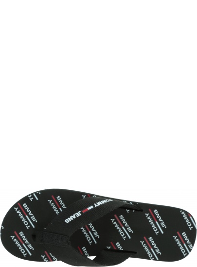 Japonki Męskie TOMMY HILFIGER Tommy Jeans Print Beach Sandal EM0EM00451 BDS