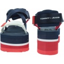 Sandały Damskie TOMMY HILFIGER Pop Color Flatform Sandal EN0EN00847 C87