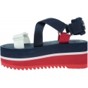 TOMMY HILFIGER Pop Color Flatform Sandal EN0EN00847 C87 | EN