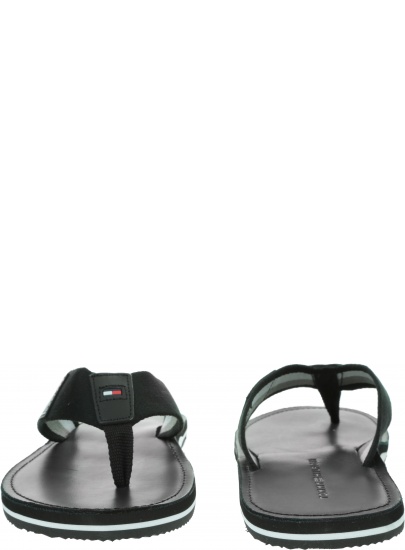 Japonki Męskie TOMMY HILFIGER Elevated Th Leather Beach Sandal FM0FM02692