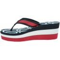 Japonki Damskie TOMMY HILFIGER Nautical High Wedge Beach Sandal FW0FW04806