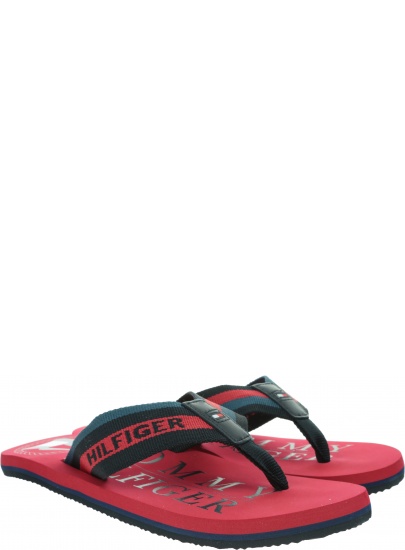 Japonki Męskie TOMMY HILFIGER Hilfiger Maritime Beach Sandal FM0FM02693 XLG