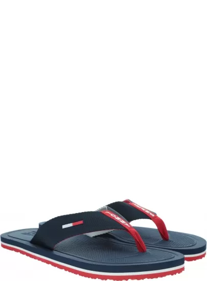 Japonki Męskie TOMMY HILFIGER Comfort Footbed Beach Sandal EM0EM00434 0KP