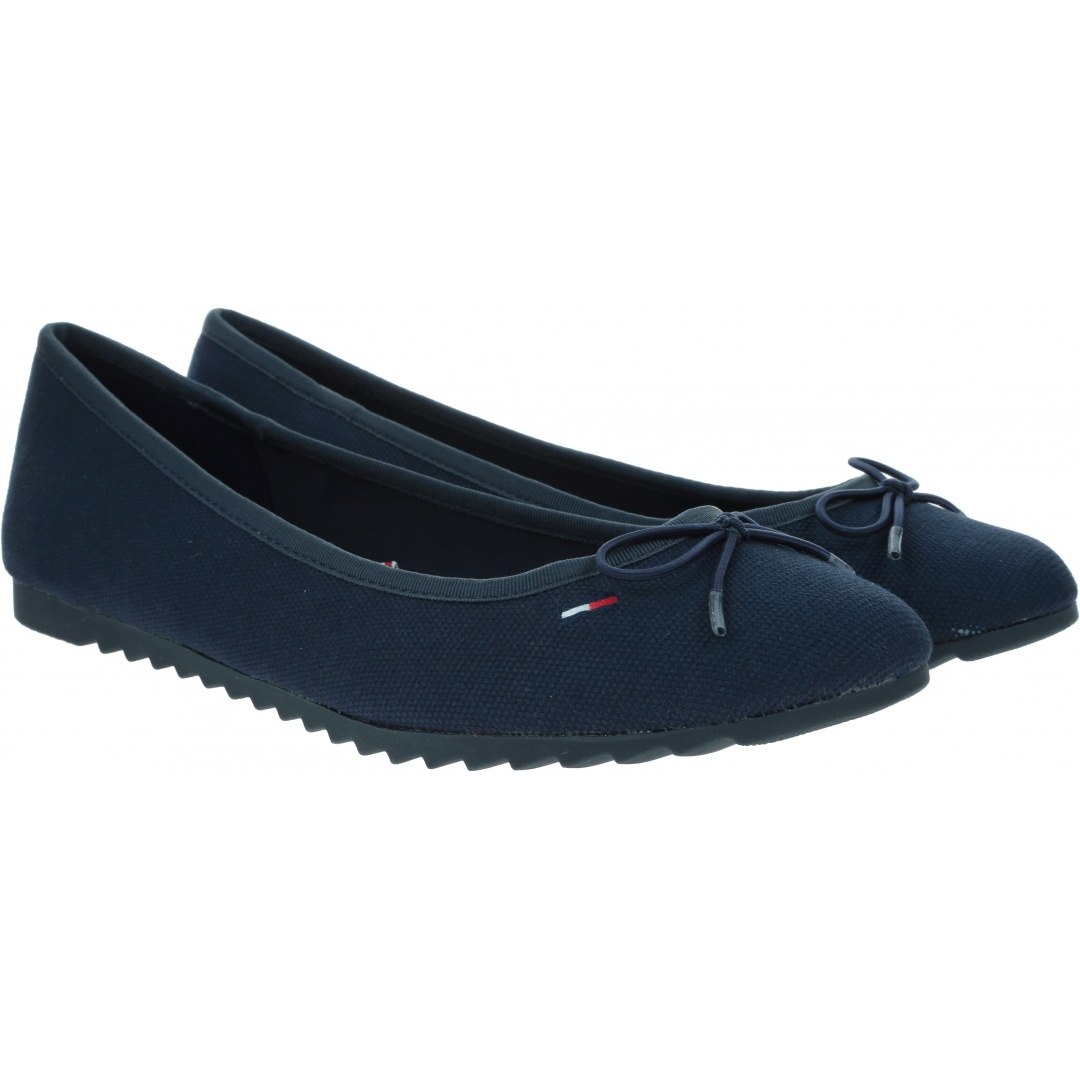 Balerinki Damskie TOMMY HILFIGER Color Block Ballerina EN0EN00818 C87