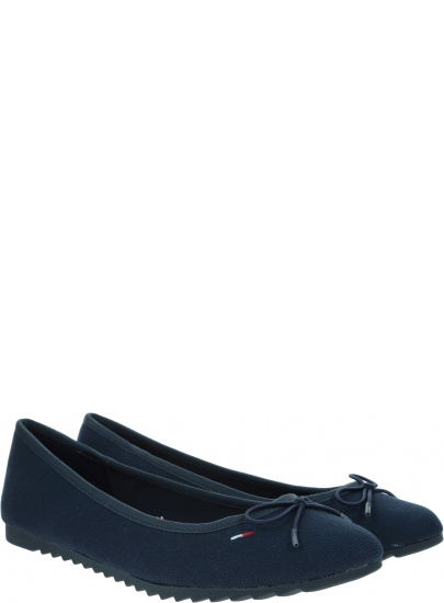 Balerinki Damskie TOMMY HILFIGER Color Block Ballerina EN0EN00818 C87