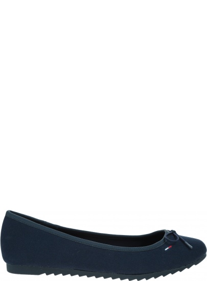 Balerinki Damskie TOMMY HILFIGER Color Block Ballerina EN0EN00818 C87