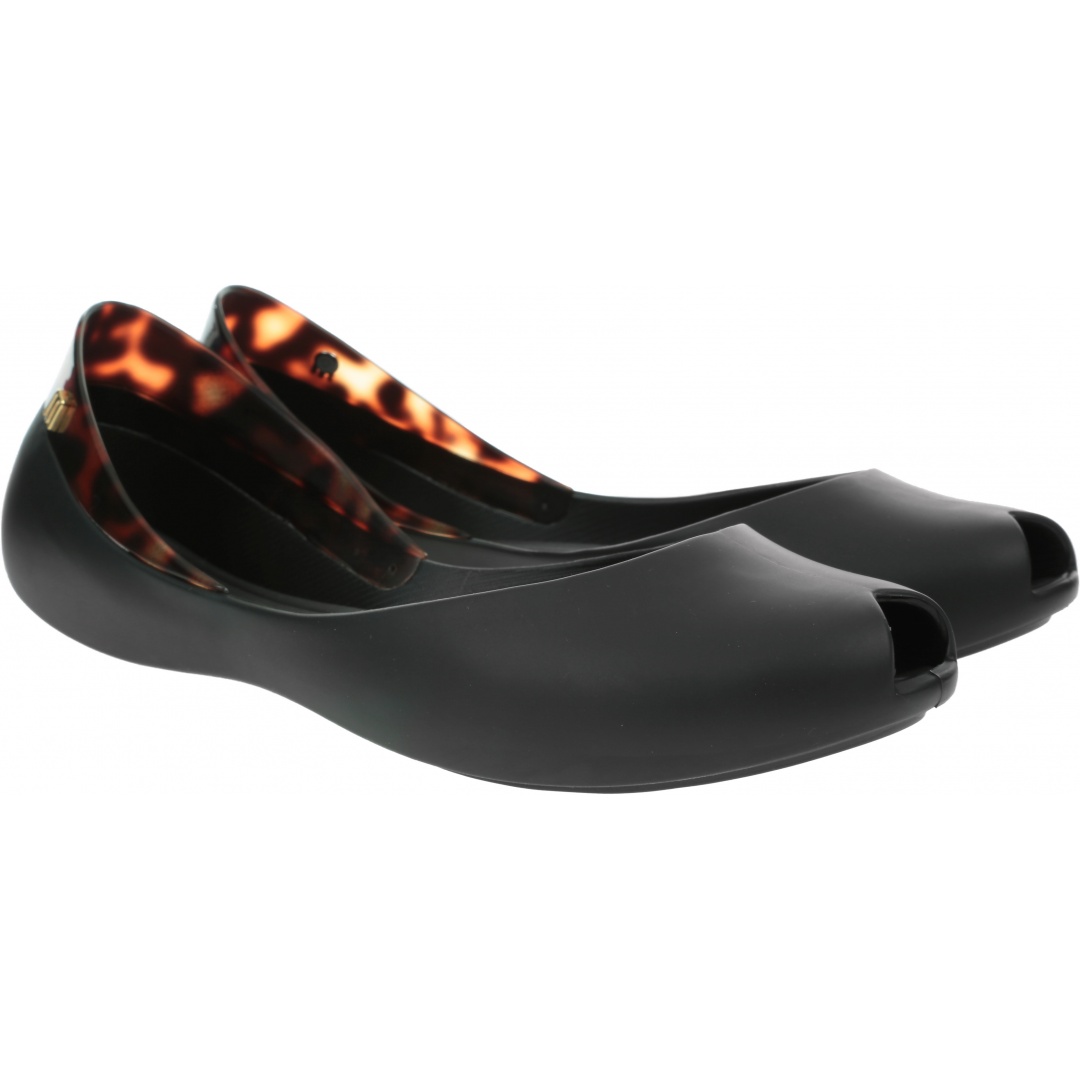 Czarne Balerinki MELISSA Queen VIII Ad 32897 52812 Black/Tortoise