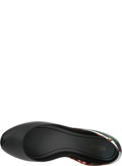 Czarne Balerinki MELISSA Queen VIII Ad 32897 52812 Black/Tortoise