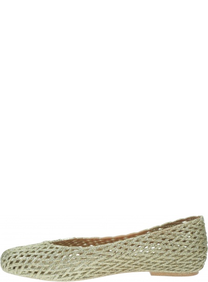 Złote Baleriny MELISSA Tao + Jason Wu Ad 32828 51800 Gold Glitter