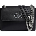 Czarna Torebka CALVIN KLEIN Re-Lock Conv Crossbody K60K606335 BAX