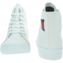 Trampki Damskie TOMMY JEANS Wmns Mid Cut Lace Up Vulc EN0EN00937 YBR
