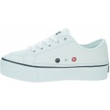 Sneakersy Damskie TOMMY JEANS Flatform Flag Sneaker EN0EN00944 YBR