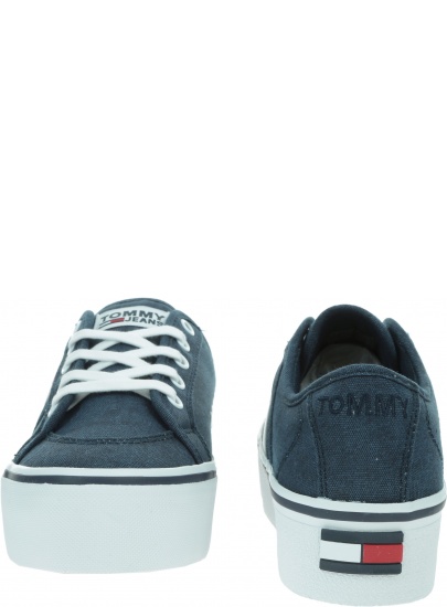 Sneakersy Damskie TOMMY JEANS Flatform Flag Sneaker EN0EN00944 C87