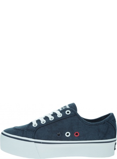 Sneakersy Damskie TOMMY JEANS Flatform Flag Sneaker EN0EN00944 C87