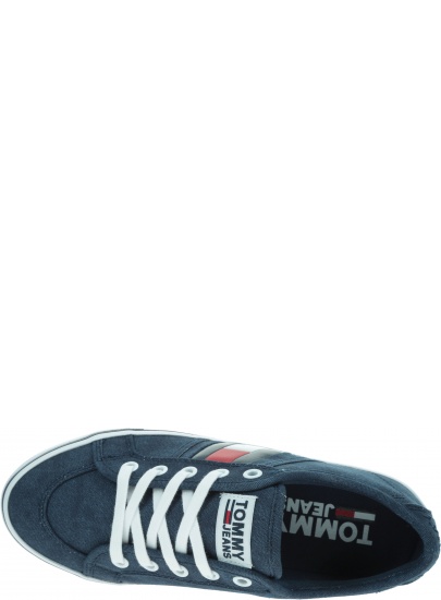 Sneakersy Damskie TOMMY JEANS Flatform Flag Sneaker EN0EN00944 C87