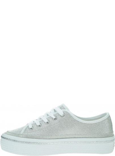 Sneakersy Damskie TOMMY HILFIGER Dressy Glitter Flatform Sneaker