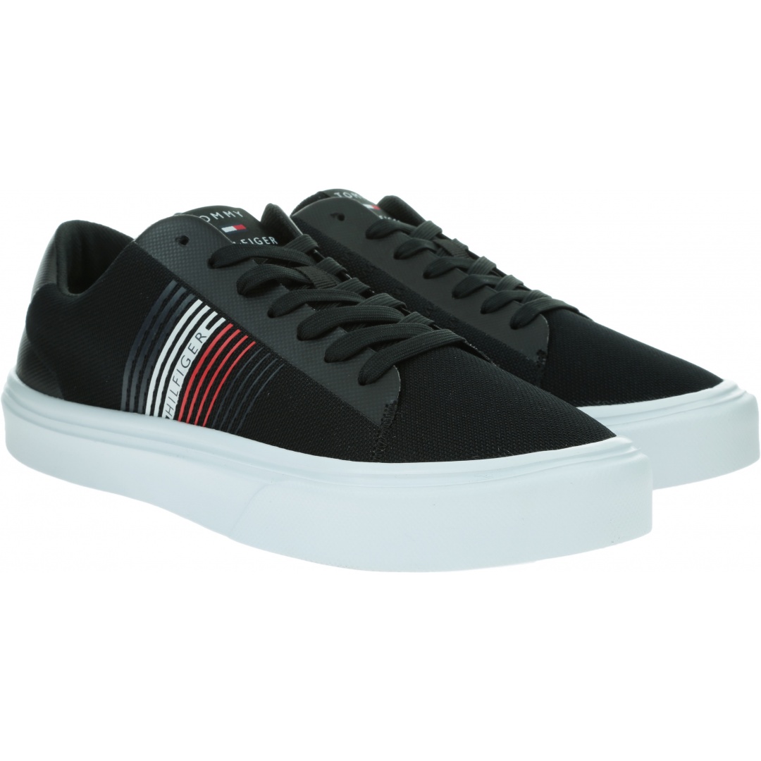 Sneakersy Męskie TOMMY HILFIGER Lightweight Stripes Knit Sneaker