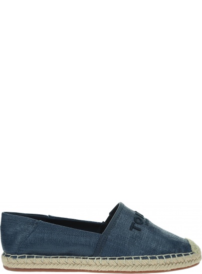 Espadryle Damskie TOMMY HILFIGER Tommy Embroidery Espadrille FW0FW04966 DB9