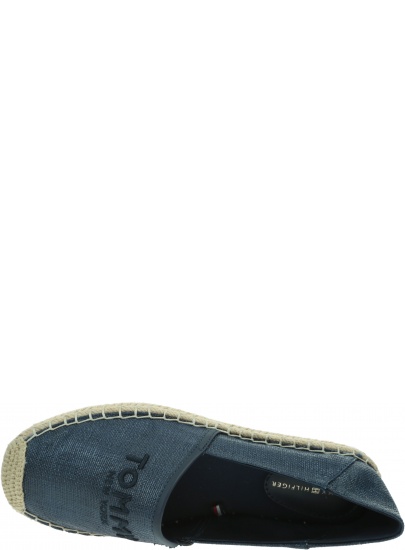 Espadryle Damskie TOMMY HILFIGER Tommy Embroidery Espadrille FW0FW04966 DB9