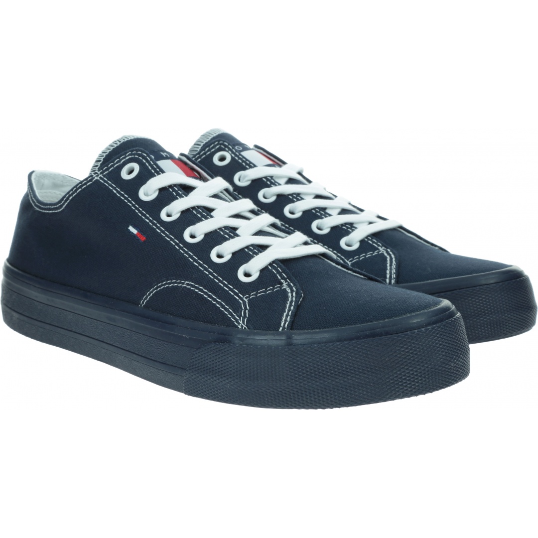 Trampki Męskie TOMMY JEANS Long Lace Up Vulc EM0EM00486 C87
