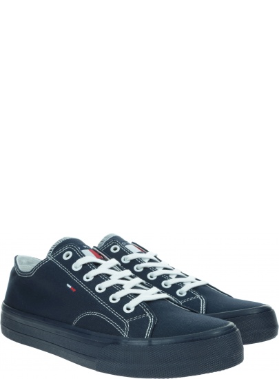 Trampki Męskie TOMMY JEANS Long Lace Up Vulc EM0EM00486 C87