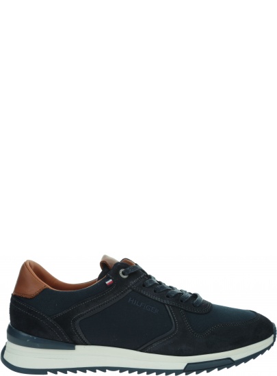 Sneakersy Męskie TOMMY HILFIGER Runner Craft Mix FM0FM02848 DW5