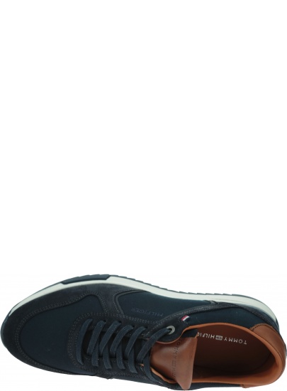 Sneakersy Męskie TOMMY HILFIGER Runner Craft Mix FM0FM02848 DW5