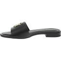 Klapki Damskie TOMMY HILFIGER Th Hardware Flat Mule FW0FW05020 BDS