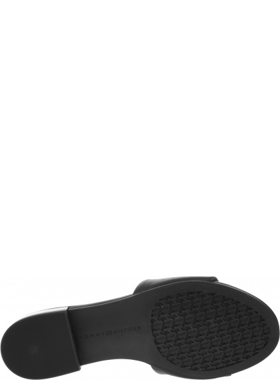 Klapki Damskie TOMMY HILFIGER Th Hardware Flat Mule FW0FW05020 BDS
