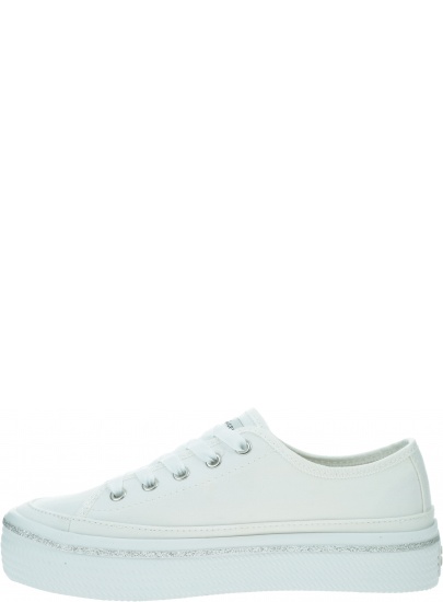 Sneakersy Damskie TOMMY HILFIGER Glitter Detail Flatform Sneaker