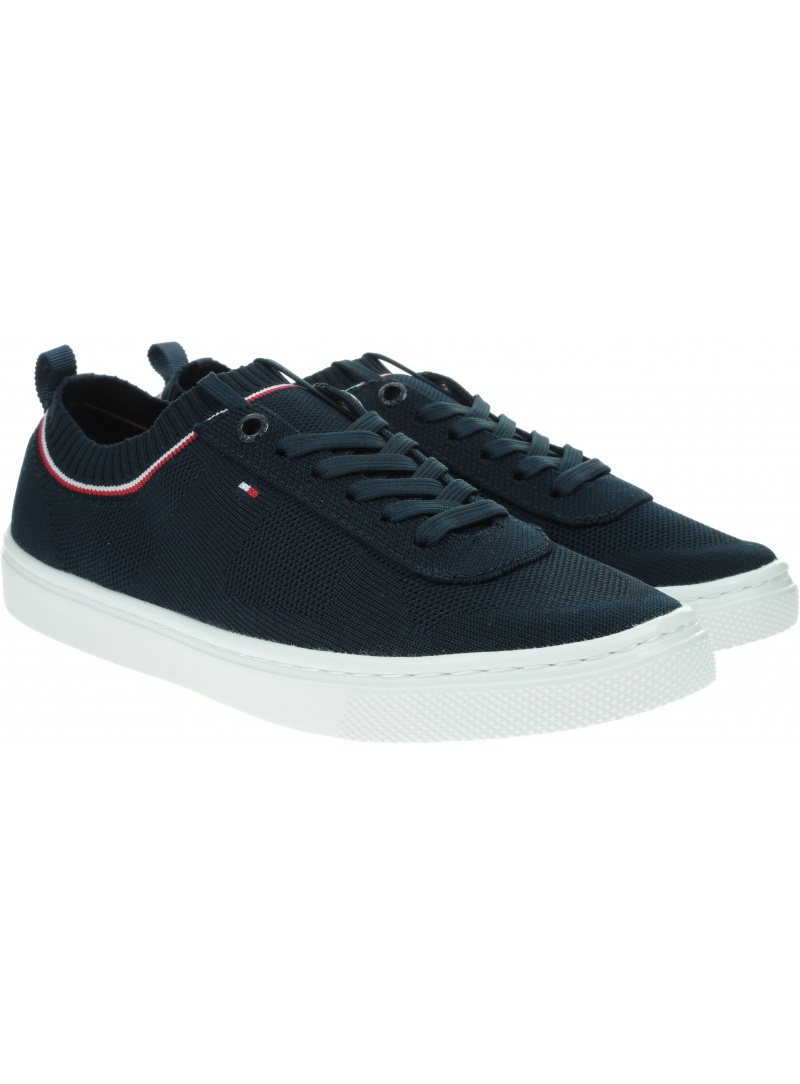 Sneakersy Damskie TOMMY HILFIGER Knitted Tommy Hilfiger Sneaker FW0FW05005