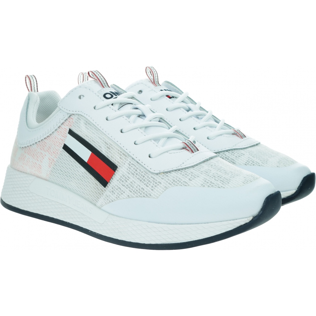Sneakersy Damskie TOMMY JEANS Wmns Print Flexi Runner EN0EN00942 0K9