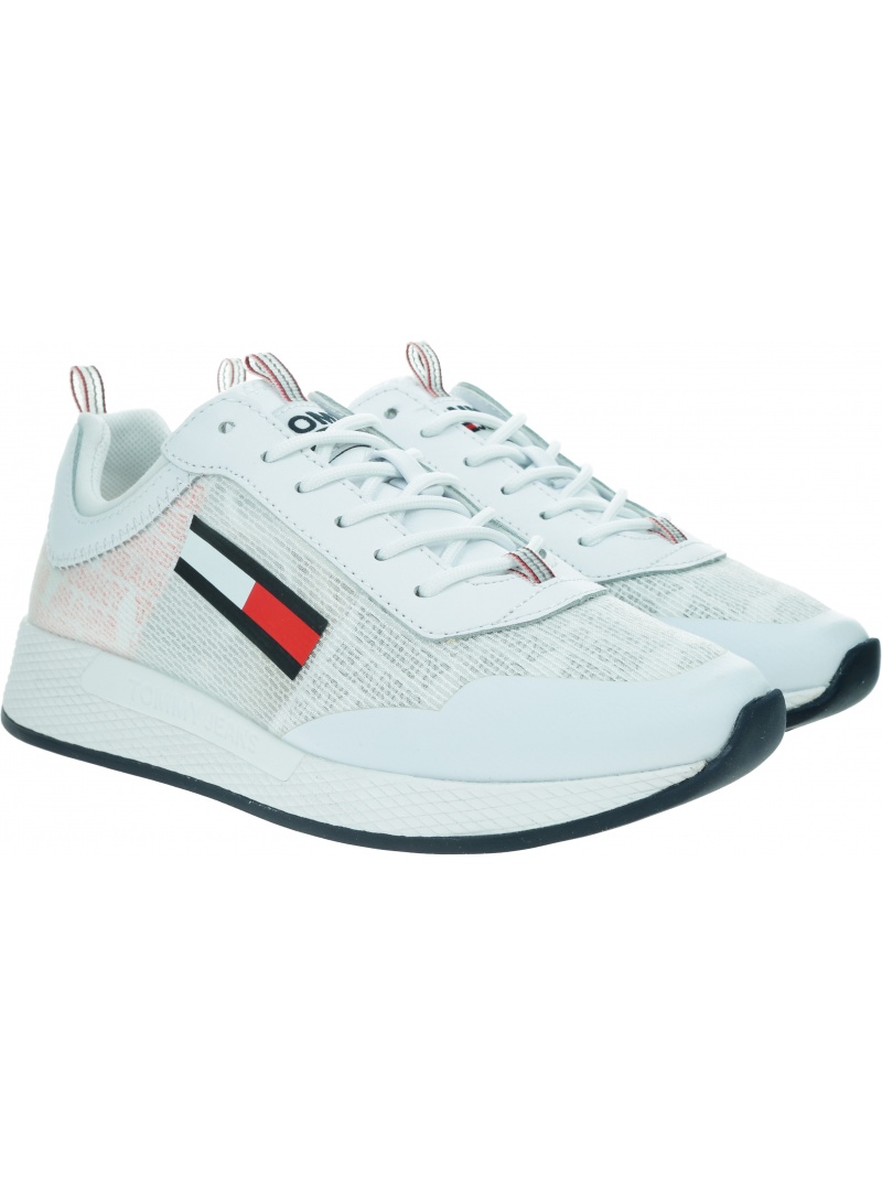 Sneakersy Damskie TOMMY JEANS Wmns Print Flexi Runner EN0EN00942 0K9