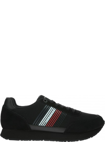 Sneakersy Męskie TOMMY HILFIGER Corporate Material Mix Runner FM0FM02835