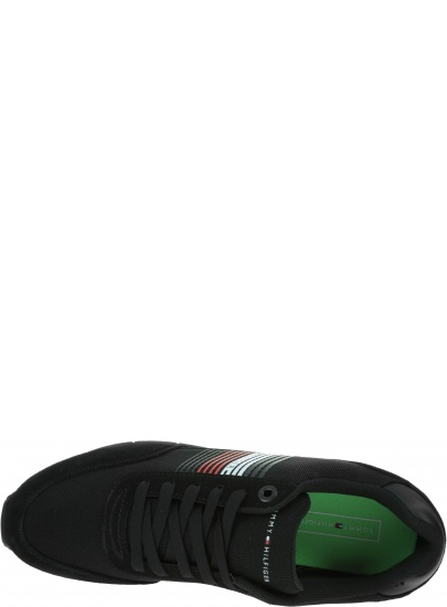 Sneakersy Męskie TOMMY HILFIGER Corporate Material Mix Runner FM0FM02835