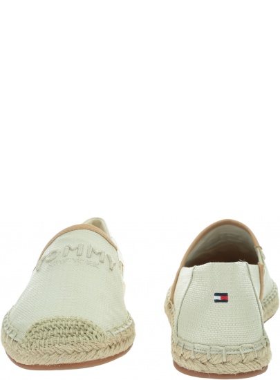 Espadryle Damskie TOMMY HILFIGER Tommy Embroidery Espadrille FW0FW04966 YBI