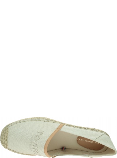 Espadryle Damskie TOMMY HILFIGER Tommy Embroidery Espadrille FW0FW04966 YBI