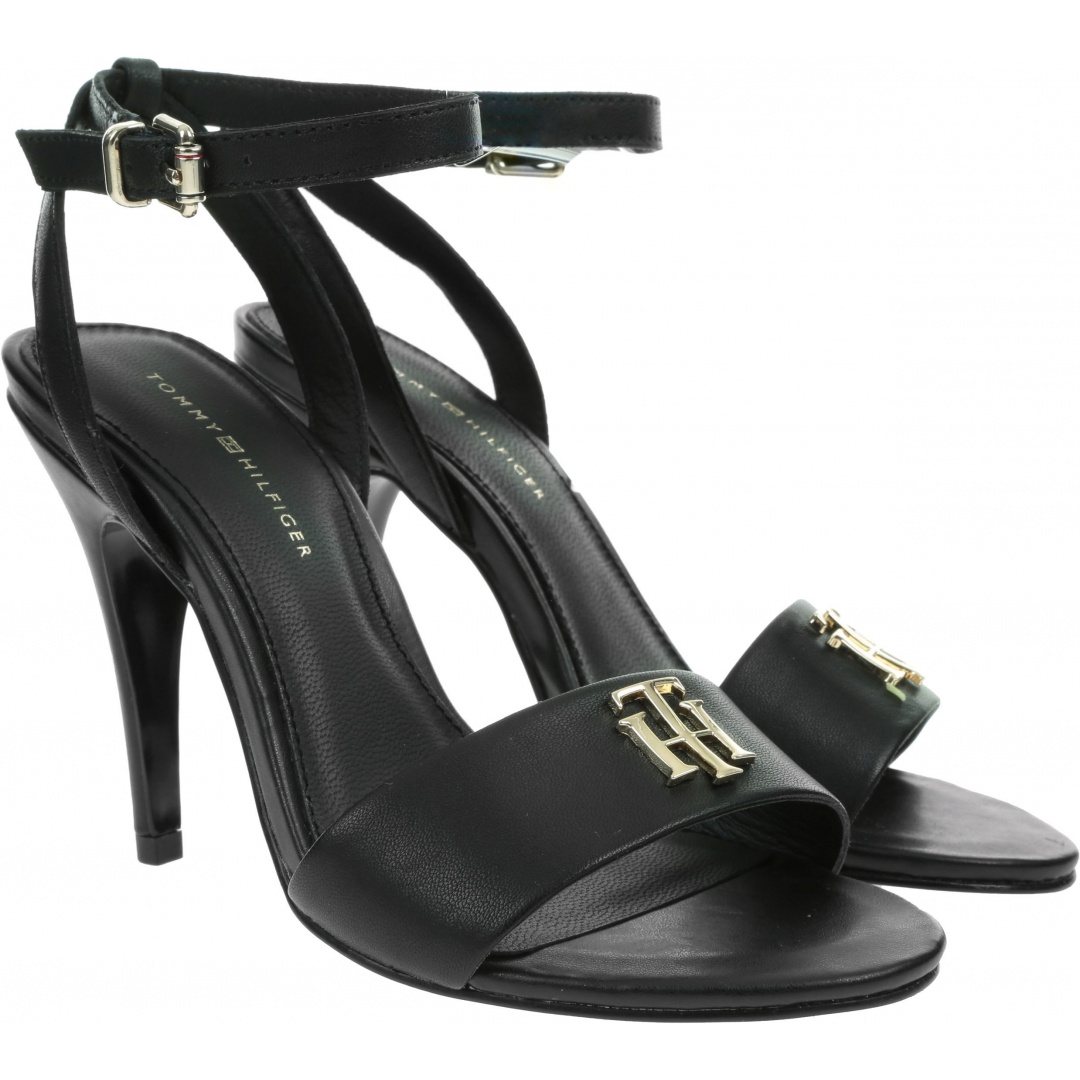 Sandały na Szpilce Damskie TOMMY HILFIGER Th Hardware High Heel Sandal