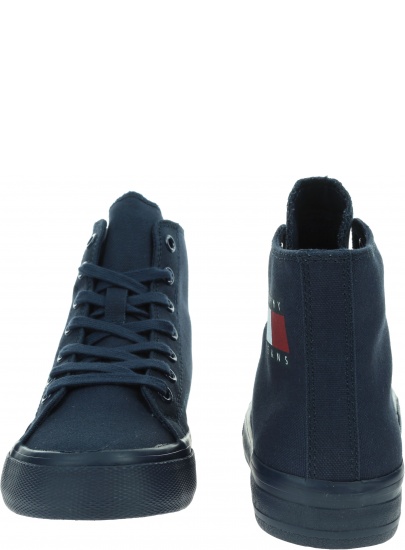Trampki Damskie TOMMY JEANS Wmns Mid Cut Lace Up Vulc EN0EN00937 C87