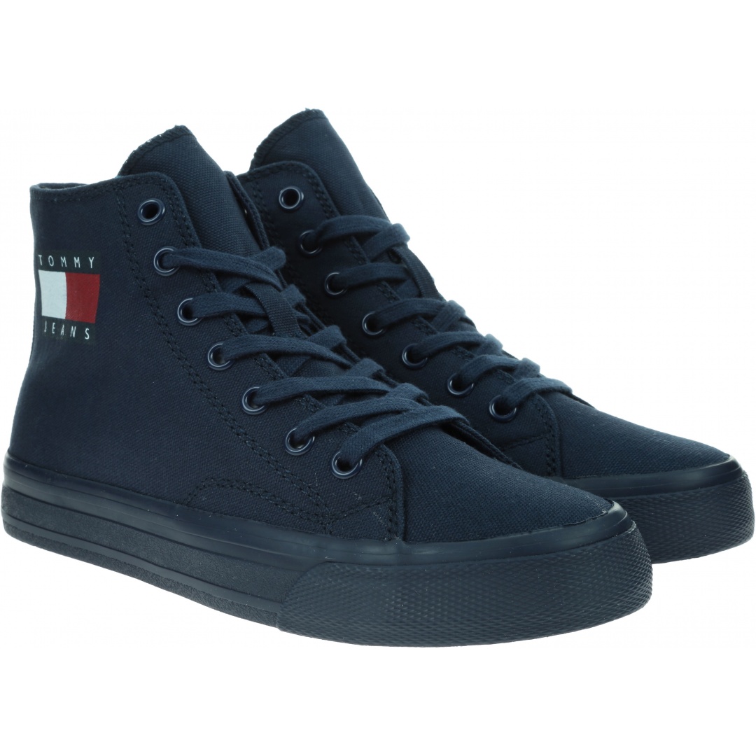 Trampki Damskie TOMMY JEANS Wmns Mid Cut Lace Up Vulc EN0EN00937 C87