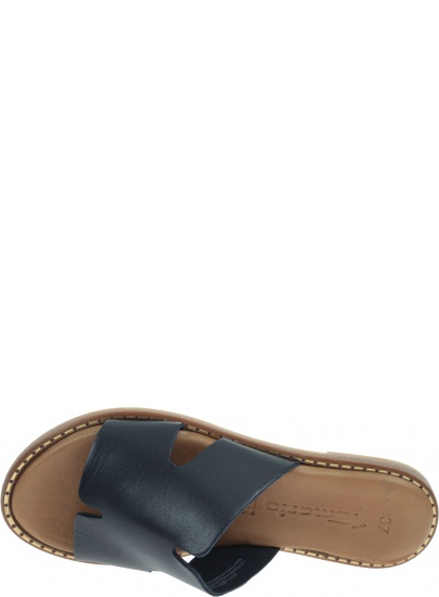Granatowe Klapki TAMARIS 1-27135/24 Navy 805