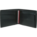 Duży Portfel Męski TOMMY HILFIGER Fine Extra Cc And Coin AM0AM06311 BDS