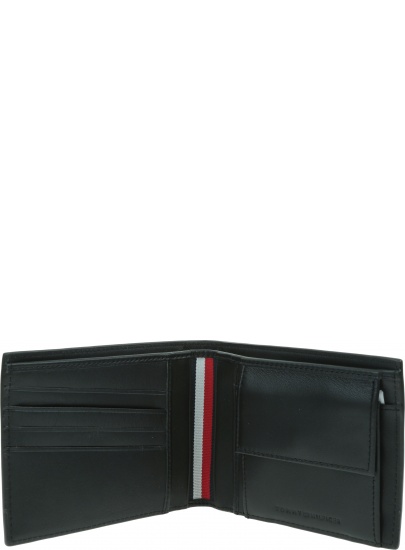 Duży Portfel Męski TOMMY HILFIGER Fine Extra Cc And Coin AM0AM06311 BDS
